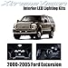 XtremeVision Ford Excursion 2000-2005 (12 Pieces) Pure White Premium Interior LED Kit Package + Installation Tool