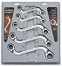 Gear Wrench 85299 5 Piece Metric Reversible S Wrench Set