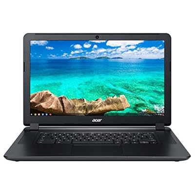 Acer C910-C453 15.6 LED (ComfyView) Notebook - Intel Celeron 3205U 1.50 GHz - Black - 4 GB RAM - 16 GB SSD - Intel HD Graphics - Chrome OS - 1366 x 768 Display - Bluetooth - NX.EF3AA.003