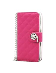 Wireless: myLife Rose Pink - Zipper Design - Koskin Faux Leather (Card, Cash and ID Holder + Magnetic Detachable Closing + Hand Strap) Slim Wallet for NEW Galaxy S5 (5G) Smartphone by Samsung (External Rugged Synthetic Leather With Magnetic Clip + Internal Secure Snap In Hard Rubberized Bumper Holder) - myLife Brand Products