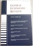 Global Economic Review Volume 31, Number 2 (2002)