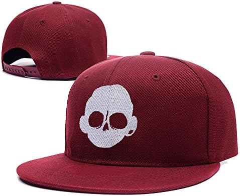 HAIHONG Zomboy Logo Adjustable Snapback Embroidery Hats Caps - Red