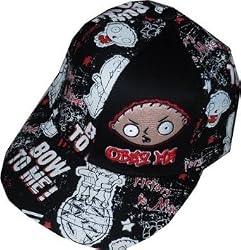 Family Guy Stewie Fitted Flat-bill Baseball Hat