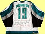 Autographed Joe Thornton San Jose Sharks Jersey (White)