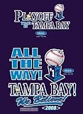 Tampa Bay All the Way Playoff Time Baseball T-shirt