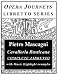Book Cavalleria Rusticana (Opera Journeys Libretto Series)