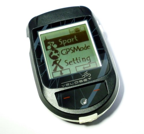 Veloset GPS Wireless Cycle Computer  Trip, Altitude, 