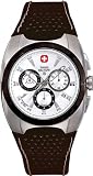 Swiss Military Hanowa Men's 06-4091-04-001 Challenger Silver Dial Rubber Strap Watch