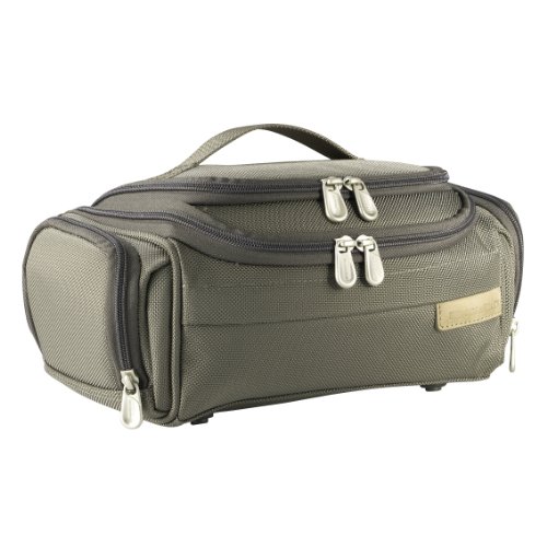 Briggs  &  Riley Executive Toiletry Kit,Olive,4.5x11.5x5.5