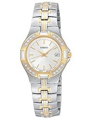 Seiko Womens SXDA42 Diamond Two Tone
