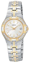 Seiko Women's SXDA42 Diamond Two-Tone Watch