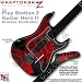 Spider Web Skin by WraptorSkinz TM fits PS2 Guitar Hero II ( 2 ) Kramer Guitar Controllers (GUITAR NOT INCLUDED)