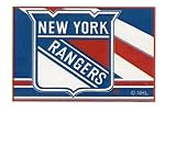 New York Rangers NHL Door Mat/Rug 19in by 29in