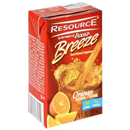 Nestle Boost Resource Breeze Drink - 27 8 ounce Tetra Paks by Nestle