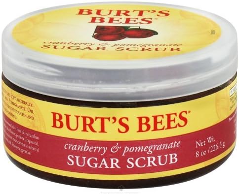 Burt's Bees Body Care Cranberry & Pomegranate Sugar Scrubs 8 oz. (a)