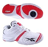 Reebok Women's KFS Pump Advantage Tennis Shoe (White / Red) Tennis Shoes, Available in Various Sizes