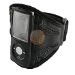 eForCity Airmesh Armband / Sportband with case for iPod Gen4 Nano, Black