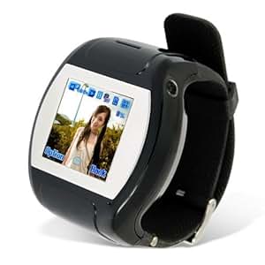 Amazon.com: Super Cool Quad Band Watch Touch Screen Cell Phone Black