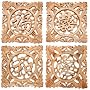 Best Housewarming Gift Ideas 2009 - 8" Asian Good Wish Blessing Plaque Set - Luck, Happy, Peace, Love