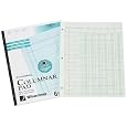 Wilson Jones Column Write Columnar Pads, 6 Columns, 6 Units per Column, 41 Lines per Page, Ruled Both Sides, 8.5 x 11 Inches, Green, 50 Sheets (WG7206A)