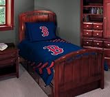 Boston Red Sox Twin/Full Comforter with Two Pillow Shams