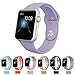 Apple Watch Replacement Band,Teslasz Soft Silicone Replacement Sports Wristbands Straps for Apple iWatch All Models (Purple 38 MM)