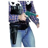 Pistole G&uuml;rtel Waffe Kost&uuml;m Fasching Karneval Spielzeugpistole Spielzeug Cowboy Pistole mit G&uuml;rtel und Holster - Smiffys