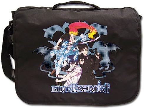 Blue Excorcist Rin, Yukio, &amp; Shura Colored Messenger Bag
