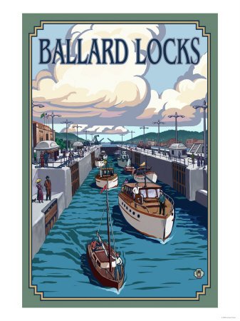 Ballard Locks and Boats