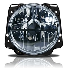 Scheinwerfer, Golf 2 H4 mit Fadenkreuz Klarglas / schwarz