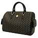Aristo Black Large Boston Bag by Rioni Designer Handbags & Luggage