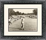 Ben Hogan Framed 1950 U.S. Open Photograph: 1-Iron