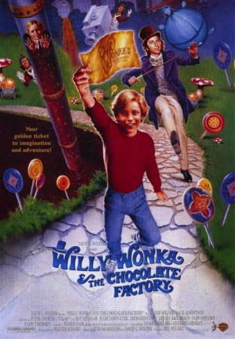 Willy Wonka &amp; the Chocolate Factory 20-Inch by 30-Inch Poster Art Print