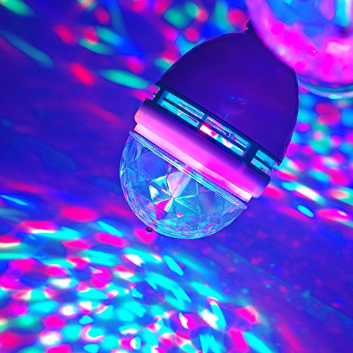 Zitrades e27 3w led magic ball strong beams sound activ…
