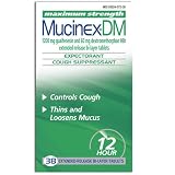 Mucinex DM-Maximum Strength Guaifenesin Extended-Release 1200 mg