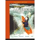 Mcdougal Littell Algebra 1 [Teacher Edition] by  Ron Larson