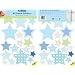 FunToSee Wish Upon A Star Room Stickers, Pack of 42