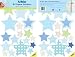 FunToSee Wish Upon A Star Room Stickers, Pack of 42