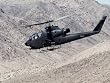 Military Helicopter (Over Desert) Art Poster Print - 11x17