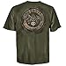 Chris Kyle Frog Foundation Circle and Stars Adult Military Green T-shirt