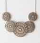 Kirra Morocco Statement Necklace - Antique Gold X No Size
