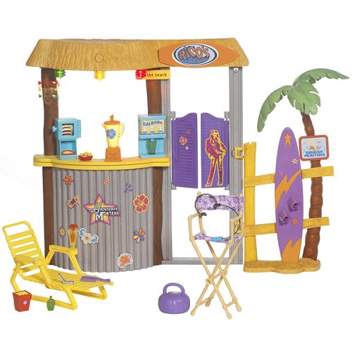Hannah Montana Tiki Hut Surf Shop Hangout Play Set
