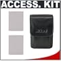 Nikon Coolpix 5617 Leather Case/Bag + (2) Spare EN-EL8 Batteries Kit for S6, S7c, S9, S50, S50c, S51, S51c, S52 & S52c Digital Cameras
