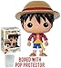 Funko Pop! Anime: One Piece - Monkey D. Luffy Vinyl Figure (Bundled with Pop BOX PROTECTOR CASE)