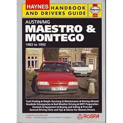Austin/MG Maestro and Montego Handbook and Driver's Guide (Handbooks & Drivers' Guides)
