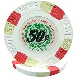 James Bond Casino de Isthmus Paulson Chip 50 Cents