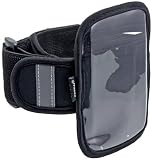 Arkon Sports Armband for Large SmartPhones - 1 Pack - Retail Packaging - Black