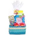 Turquoise Flower & Butterfly Gift Tote Set