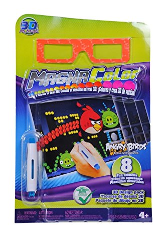 MagnaColor 3D Magic Angry Birds refill pack
