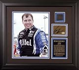 : Ryan Newman Framed 8x10 Photograph with Autographed Plate and Race Used Tire